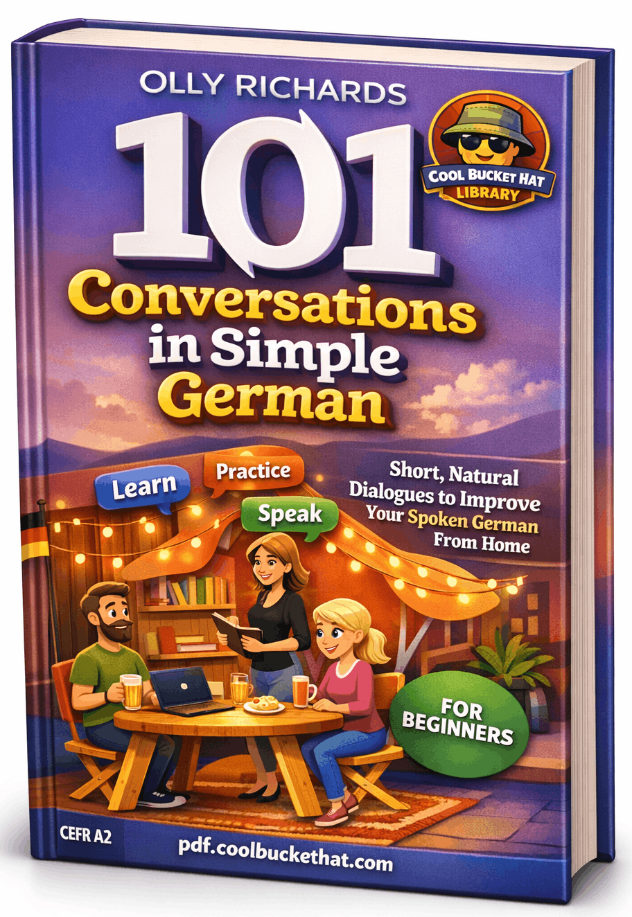 101 Conversations in Simple German Book
